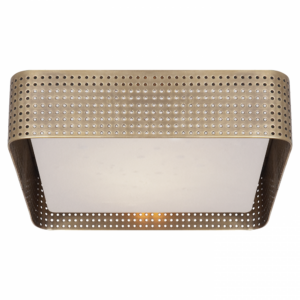 Precision Large Square Flush Mount