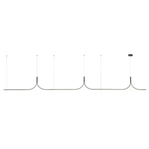Thread 15-ft Black LED Linear Pendant