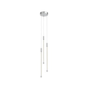 Motif 21-in Chrome LED Multi Pendant