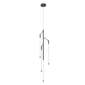 Motif 46-in Black LED Pendant