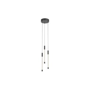 Motif 13-in Black LED Multi Pendant