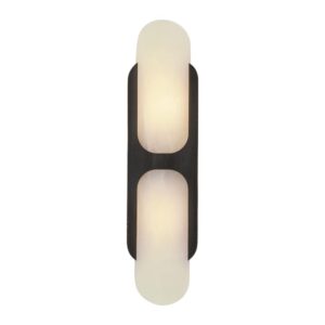 Odin 17-in Urban Bronze/Alabaster Socket Wall Vanity