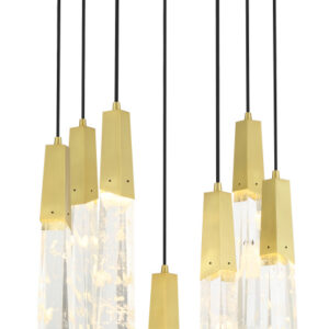 Drifting Droplets 7 Light LED Pendant