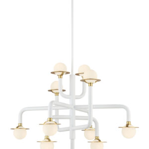 Tubular - 11 Light Chandelier