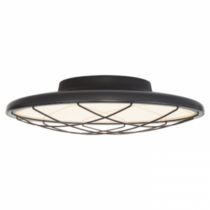 Dot 13" Caged Flush Mount