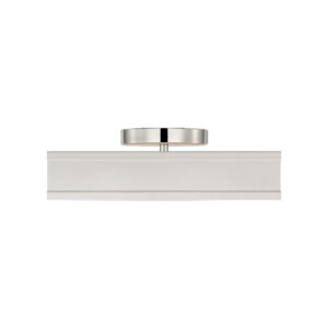 DUPONT 12 SQ LED SEMI FLUSH PN