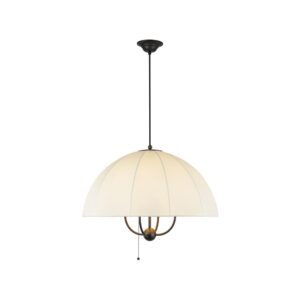 Crosby 24-in Matte Black Socket Pendant