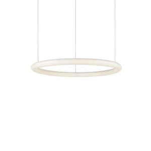 Cumulus Minor 40-in White LED Pendant