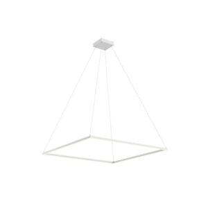 Piazza 48-in White LED Pendant