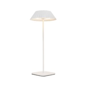 Pela 6-in White LED Table Lamp