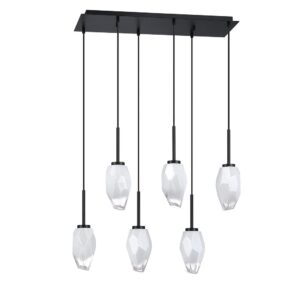 6 LIGHT RECTANGULAR PAN