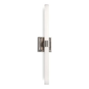 Rona 24-in Brushed Nickel LED Vanity