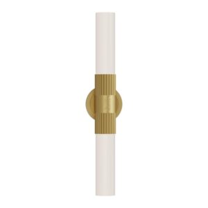 Rue 22-in Brushed Gold 2 Lights Vanity