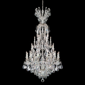 Renaissance 25 Light 120V Chandelier in Etruscan Gold with Crystals from Swarovski��