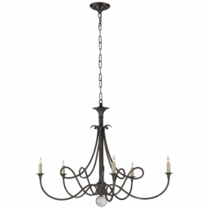 Double Twist Large Chandelier