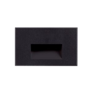 Sonic 3-in Black LED Exterior Low Voltage Wall/Step Lights
