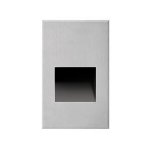 Sonic 5-in Brushed Nickel LED Exterior Low Voltage Wall/Step Lights