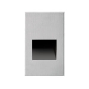 Sonic 5-in Brushed Nickel LED Exterior Wall/Step Lights