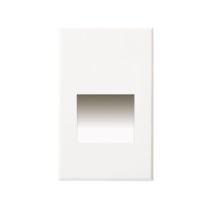 Sonic 5-in White LED Exterior Low Voltage Wall/Step Lights