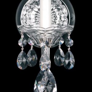 Sterling 1 Light 120V Wall Sconce in Aurelia with Heritage Handcut Crystal