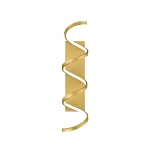 Synergy 30-in Antique Brass LED Wall Sconce