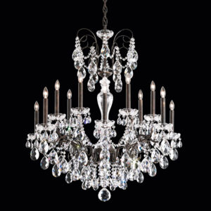 Sonatina 14 Light 120V Chandelier in French Gold with Crystals from Swarovski��