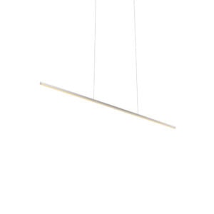Vega Minor 48-in Brushed Nickel LED Linear Pendant