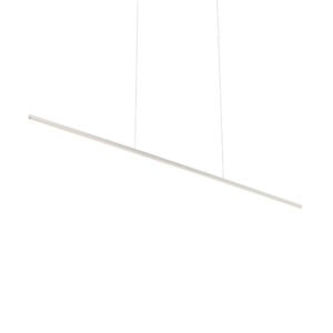 Vega Minor 60-in Brushed Nickel LED Linear Pendant