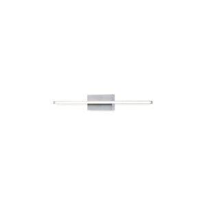 Vega Minor 24-in Brushed Nickel LED Wall Sconce