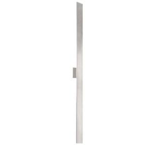 Vesta 72-in Brushed Nickel LED All terior Wall