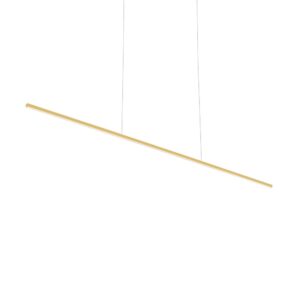 Vega Minor 60-in Brushed Gold LED Linear Pendant