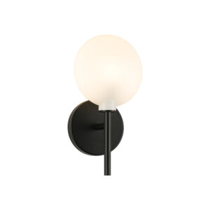 Peony Wall Sconce Matte Black