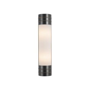 Willard 18-in Urban Bronze/Opal Matte Glass 2 Lights Wall/Vanity