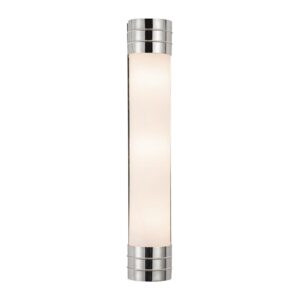 Willard 24-in Polished Nickel/Opal Matte Glass 3 Lights Wall/Vanity
