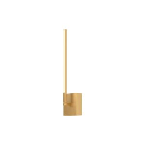 Pandora 18-in Brushed Gold LED Wall Sconce