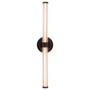 Elsie 24-in Matte Black LED Wall/Vanity Light