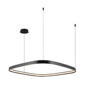 Yukon 31-in Urban Bronze LED Pendant