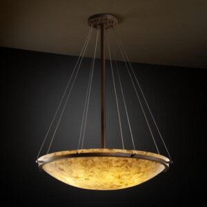 36" Round Pendant Bowl w/ Ring