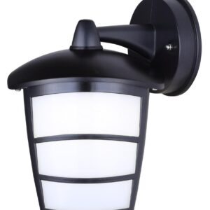 Black LED Outdoor Light, 7W, 500 Lumens