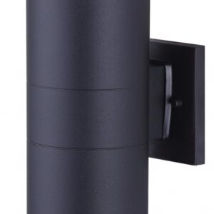 Baylyn 2 Light Outdoor Lantern, Black Finish
