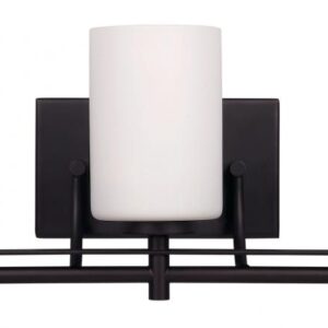 Carlton 3 Light Vanity, Bronze Finish