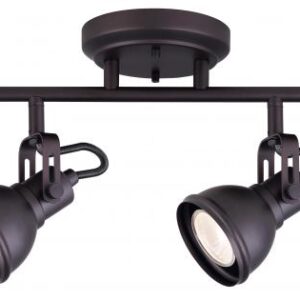 Polo 4 Light Track Lighting, Bronze Finish