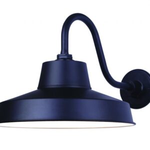 14" LED Barn Light, Acrylic, 39W LED (Integrated), 2400 Lumens, 3000K Color Temperature