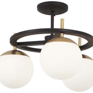 Alluria - 3 Light Semi Flush