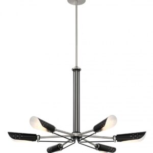 Turbine - 6 Light Chandelier
