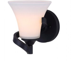 RUE, IVL587A01RA, 1 Lt Vanity, Flat Opal Glass