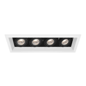 MULT,GU10,TRM,4LT,50W,WHT/BLK
