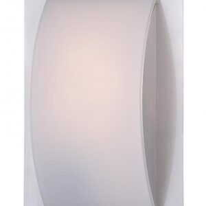 RIWL1 BPT, 1 Lt Wall Sconce, Frost Glass, 60W Type A, 6 .75 IN W x 11 .5 IN H x 3 .75 IN D