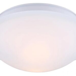 14 Series, 2 Light Flush Mount, Black Finish